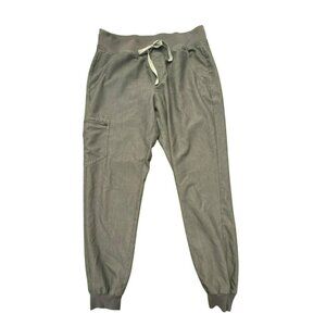 FIGS Technical Collection Gray Scrub Pants Size Small Jogger Style Womens